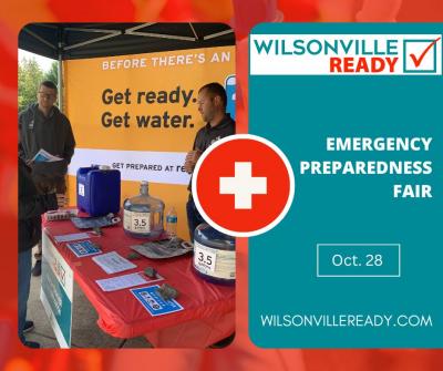 graphic promoting emergency preparedness fair