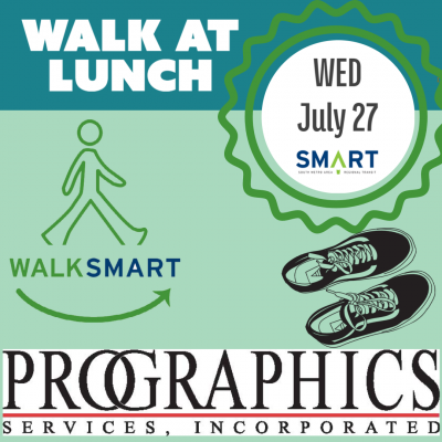July 27 Walk at Lunch