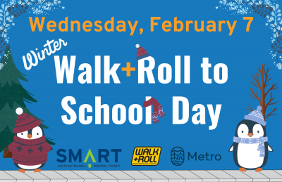 Winter Walk+Roll to School Day