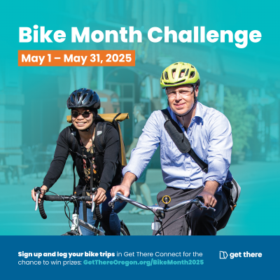 Bike Month Challenge social media image