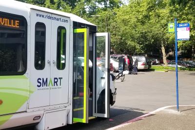 Charbonneau Shuttle at Country Club stop