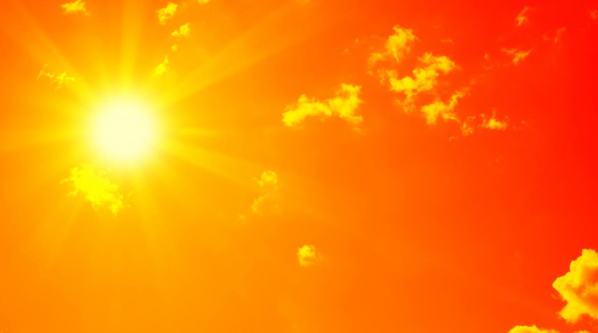 Hot sun