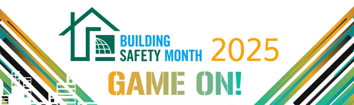 Building Safety Month 2025 Banner