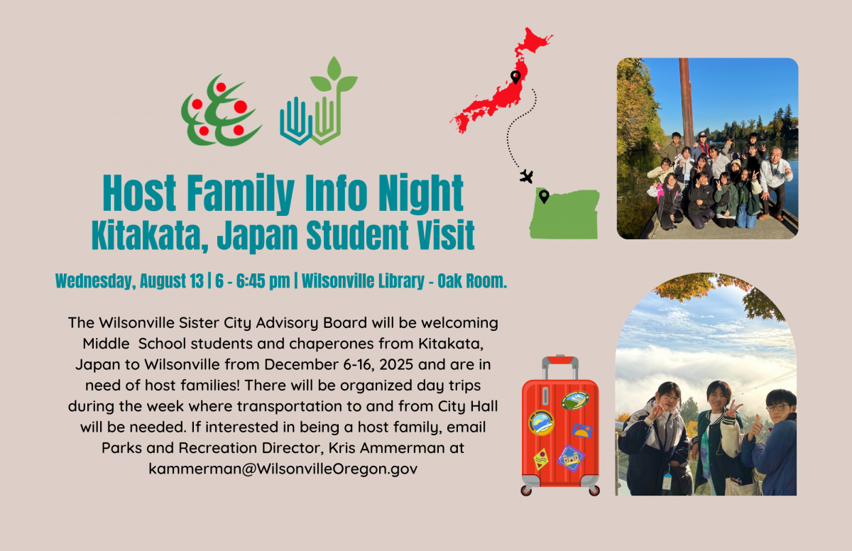 Host Family Info Night - Kitakata, Japan Student Visit