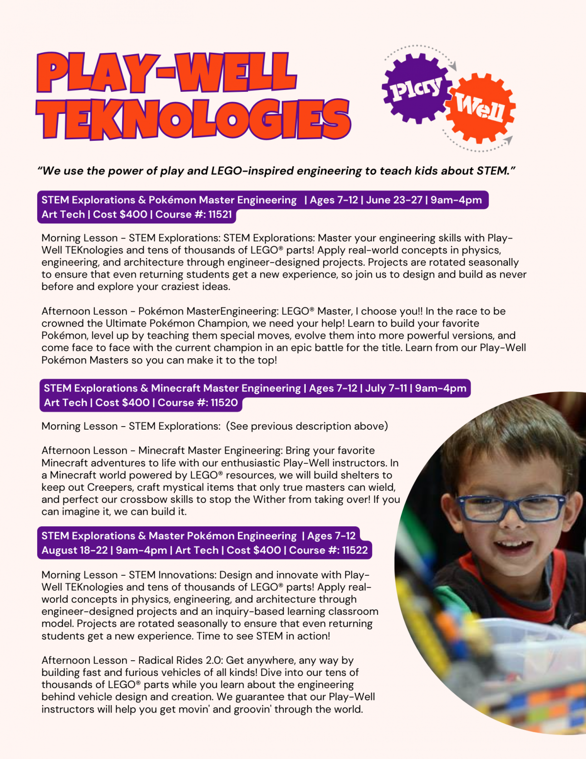 Play-Well Teknologies: STEM Explorations & Pokemon Master Engineering