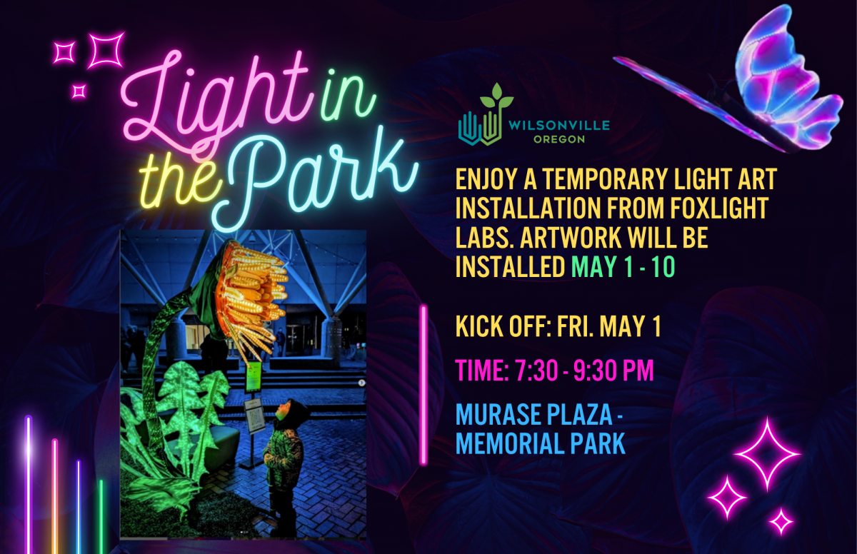 light up the park graphic