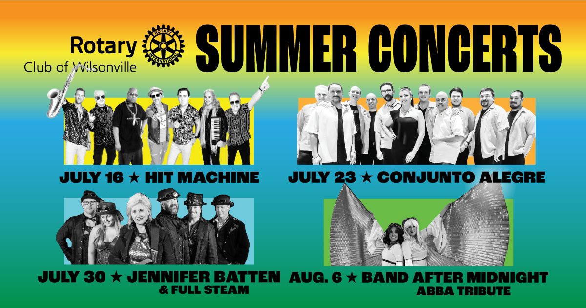 2026 Rotary Summer Concerts