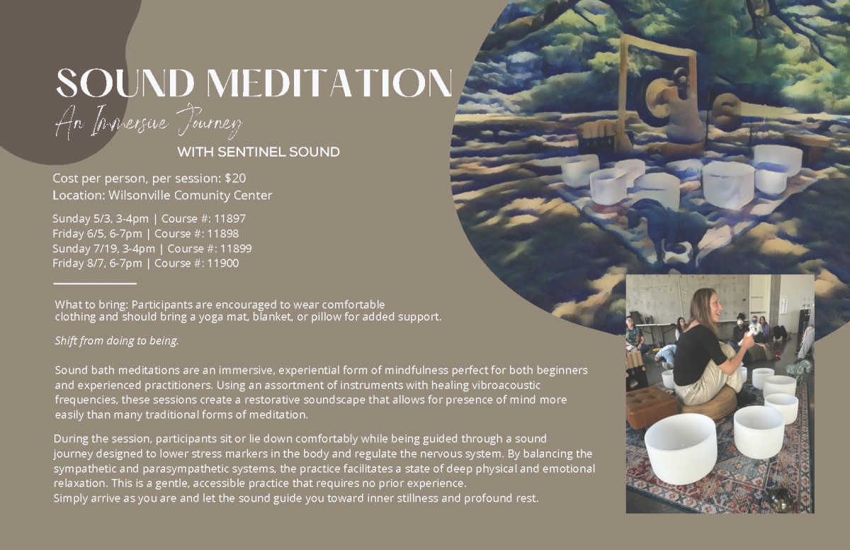 sound bath meditation 2026 summer classes