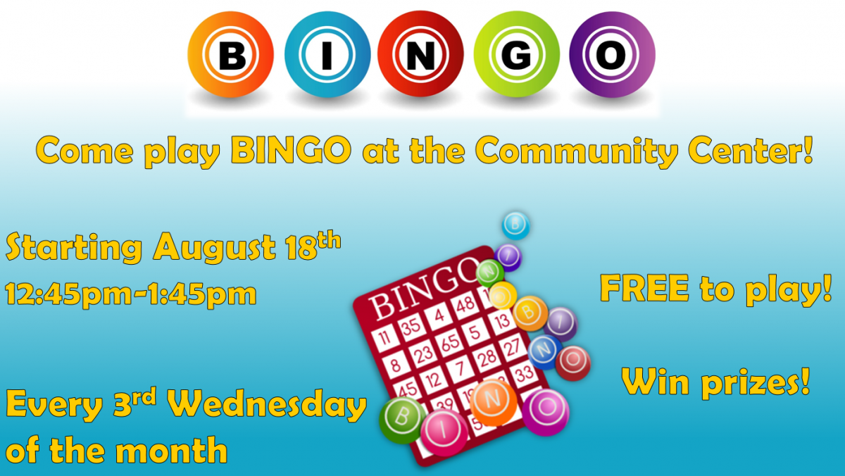 Bingo at the Community Center