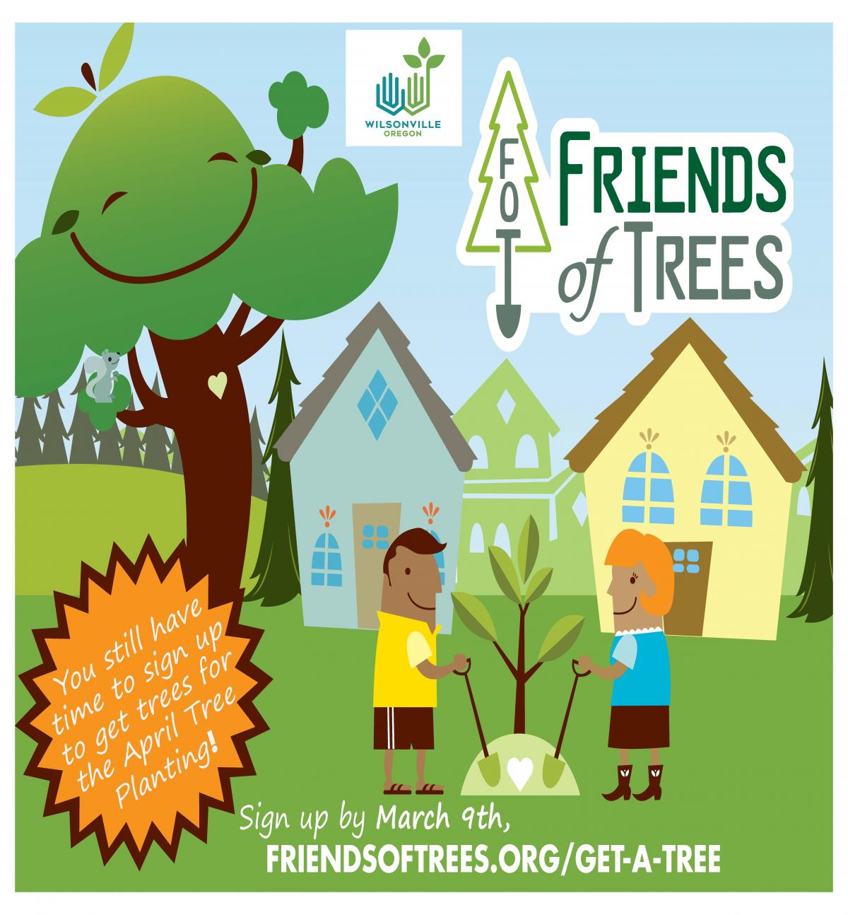 City of Wilsonville/Friends of Trees Planting Event