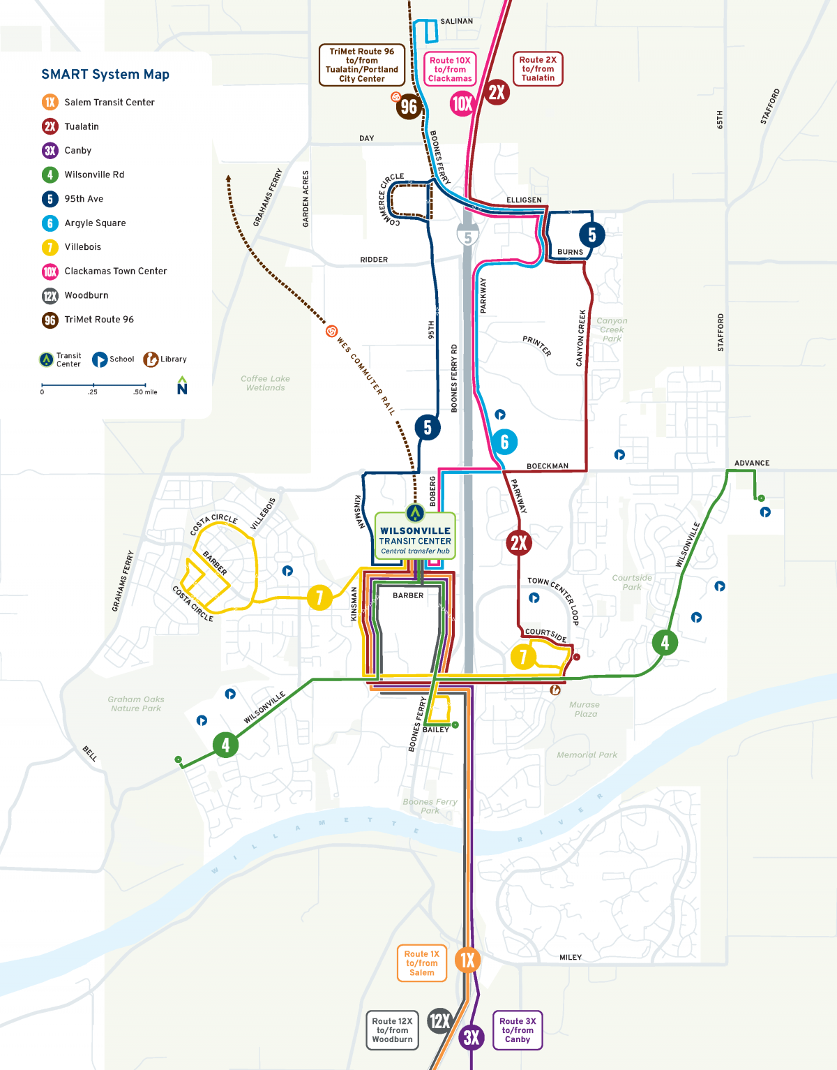 SMART system map updated 8-24-2026