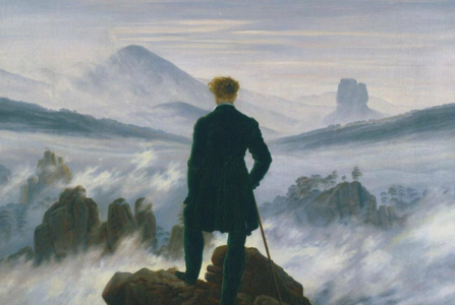 romanticism painting by caspar david friedrich