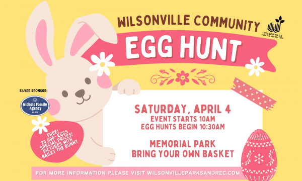 Wilsonville Egg Hunt- April 04