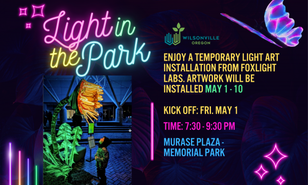 light up the park graphic