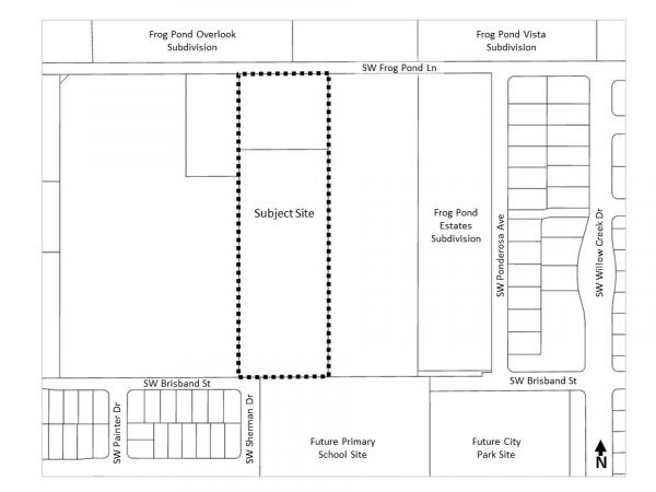 Frog Pond Cottage Park Place Location