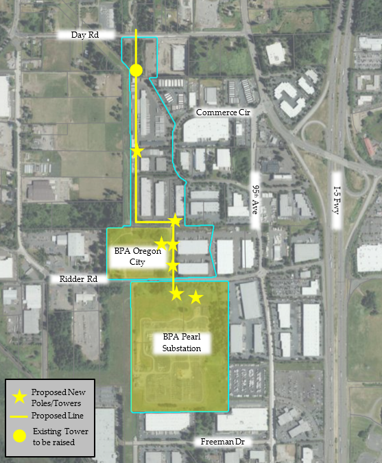 DB25-0007 PGE Project Location