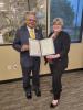 OIT President Dr. Nagi Naganathan and Mayor Fitzgerald