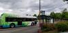 SMART  Electric bus on route